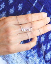 Load image into Gallery viewer, Compassion – Sanskrit Necklace (Silver)