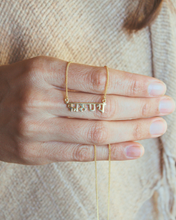 Load image into Gallery viewer, Loving Kindness – Sanskrit Necklace (Gold)
