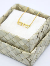 Load image into Gallery viewer, Compassion – Sanskrit Necklace (Gold)