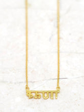 Load image into Gallery viewer, Compassion – Sanskrit Necklace (Gold)