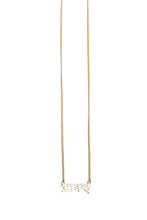 Load image into Gallery viewer, Happiness – Sanskrit Necklace (Gold)